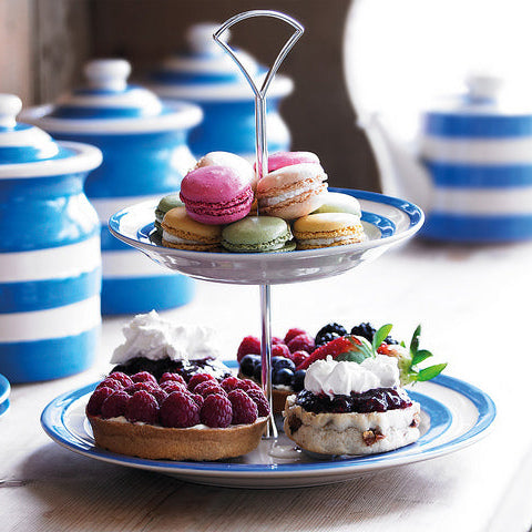 Cornishware Cake stand
