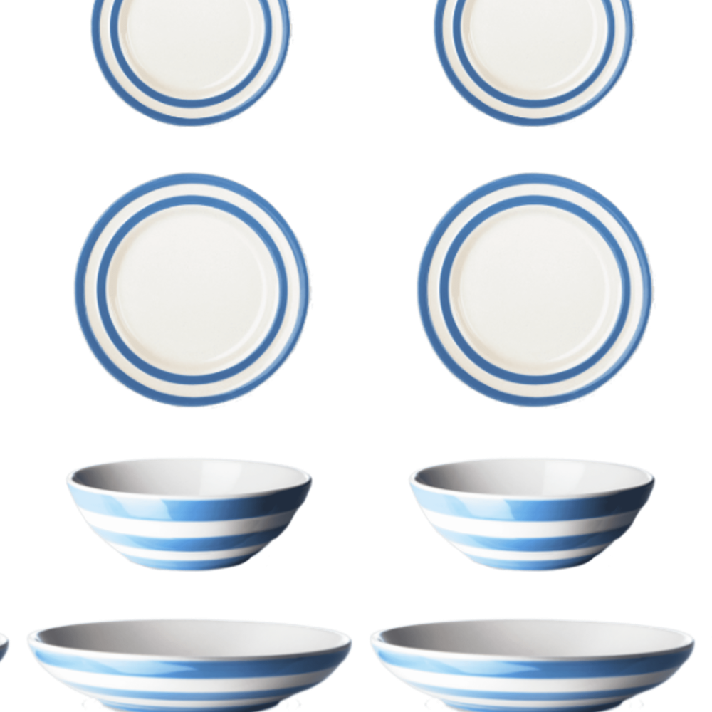 Cornishware Dinner set