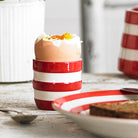 Cornish ware Red egg cup